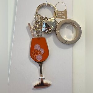 Aperol Spritz Bag Charm/Keychain